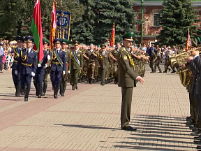 Новое пополнение приняло Военную присягу