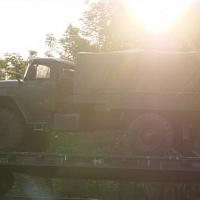 В Брест прибыл первый воинский эшелон с военнослужащими и техникой Российской Федерации (Видео)