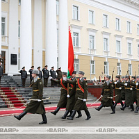 Официальный визит в Республику Беларусь узбекской военной делегации (видео)