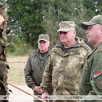 Военные инженеры отработали задачи на реке Днепр в ходе командно-штабного учения