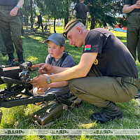 Военно-тематические площадки, посвящённые празднованию Дня Независимости Республики Беларусь 