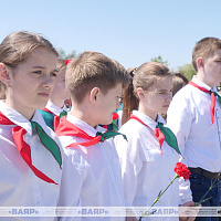 В Барановичах почтили память летчиков-героев Андрея Ничипорчика и Никиты Куконенко