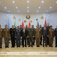 З візітам у Рэспубліцы Беларусь знаходзяцца прадстаўнікі Вышэйшага каледжа нацыянальнай абароны Султаната Аман