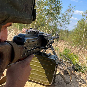 Занятия по боевой подготовке с военнослужащими 6 омбр