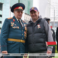 День Победы вместе с белорусскими военными 