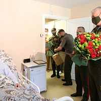 105-летие празднует сегодня старейший в Беларуси Герой Советского Союза Василий Мичурин (Видео)