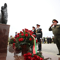 В Барановичах состоялось открытие мемориала в честь погибших летчиков — Героев Беларуси