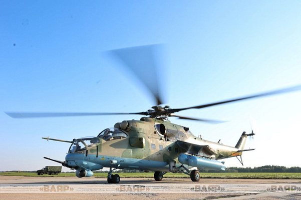 Встречайте – Ми-35М на белорусской земле!