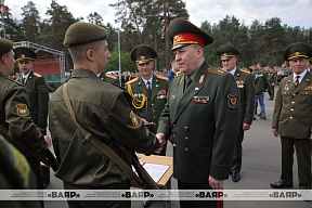 Принятие Военной присяги новым пополнением 