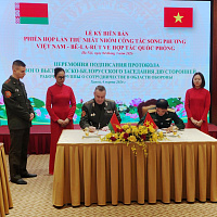 Meeting of the Bilateral Belarusian-Vietnamese Working Group on Military Cooperation