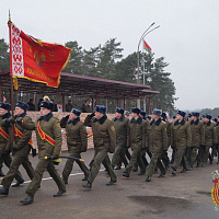 В новый учебный год с новыми Боевыми Знаменами