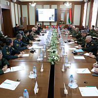 Брифинг о деятельности белорусского оборонного ведомства (видео)