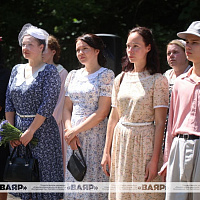 Открытие 13-го международного слёта реконструкторов в Бресте