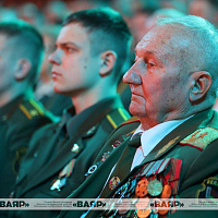  Торжественное собрание, посвящённое Дню защитников Отечества и Вооружённых Сил Республики Беларусь