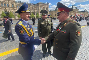 Генерал-майор Павел Муравейко принял участие в праздничных мероприятиях в Москве