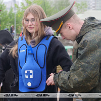 День Победы вместе с белорусскими военными 