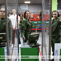 Соревнования по стрельбе «Грация и точность» среди военнослужащих-женщин 