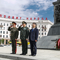 Официальный визит в Беларусь начальника Объединенного штаба Центрального военного совета КНР