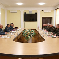 В рамках международного военного сотрудничества (видео)