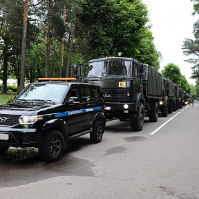 Военнослужащие 361 боо (ЦОВУ) совершили 50-километровый марш Военнослужащие 361 боо (ЦОВУ) совершили 50-километровый марш