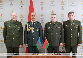 Обсуждены вопросы двустороннего военного сотрудничества между Беларусью и Азербайджаном