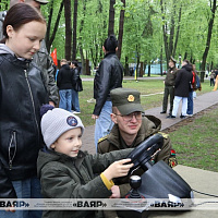 День Победы вместе с белорусскими военными 
