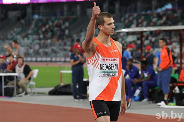 Максим Недосеков показал лучший результат сезона в мире, выиграв в прыжках в высоту в матче Европа – США