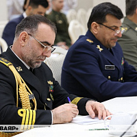 Встреча Министра обороны Беларуси с Министром обороны и поддержки Вооружённых Сил Ирана