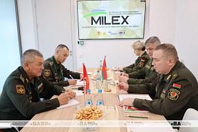 Обсудили состояние сотрудничества в военной сфере между Беларусью и Кыргызстаном