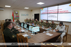 Кубинская делегация посетила НИИ Вооружённых Сил и Военную академию Беларуси