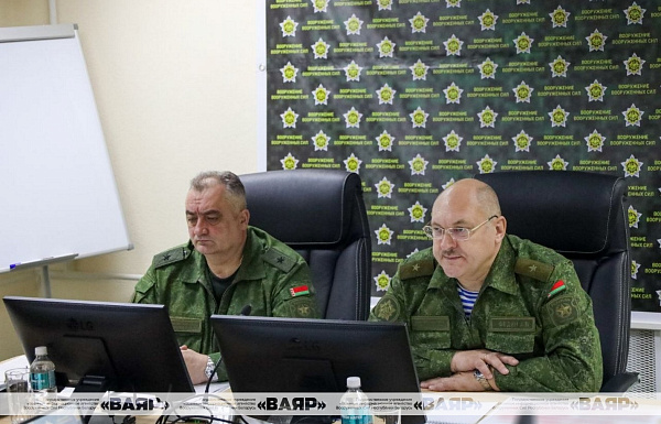 Командно-штабное учение с органами военного управления и частями технического обеспечения