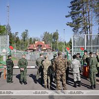 Представители иностранного военно-дипломатического корпуса посетили приграничные объекты