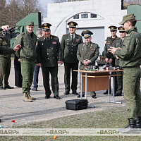 Official visit of the Defence Minister of the Kyrgyz Republic to Belarus 