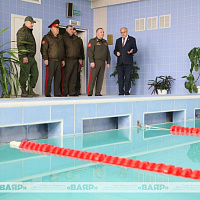 Министр обороны Беларуси посещает с рабочей поездкой Слуцкий гарнизон