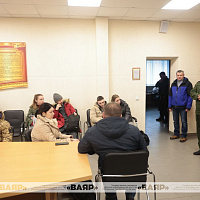 В военном комиссариате Минского района проходят мероприятия по призыву военнообязанных