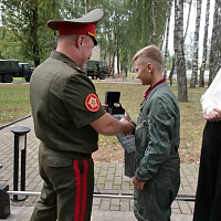 Яркие эмоции и часы от Министра обороны для юного патриота