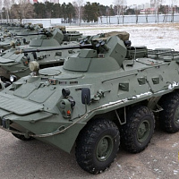 БТР-82А встал в строй 120 омбр (Видео)