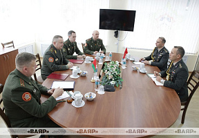  Аккредитационная встреча с военным атташе Посольства Турецкой Республики в Республике Беларусь