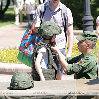 Военно-тематические площадки, посвящённые празднованию Дня Независимости Республики Беларусь 