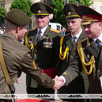 Торжественная церемония принятия новым пополнением Военной присяги (дополняется)