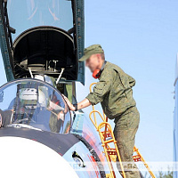 На один из аэродромов ВВС и войск ПВО прибыла очередная партия самолётов Су-30СМ2