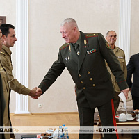 A Working Visit of a Cuban Military Delegation to the Republic of Belarus
