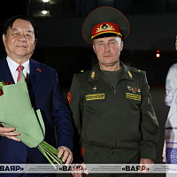 Официальный визит вьетнамской военной делегации в Беларусь