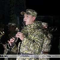 Белорусских военнослужащих, прибывших на учения ОДКБ, тепло встретили в Кыргызской Республике