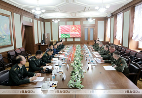 Визит военной делегации Сил информационной поддержки Народно-освободительной армии Китая