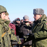 На участке местности «Полесский» прошли пуски из ТРК «Точка-У» (видео)