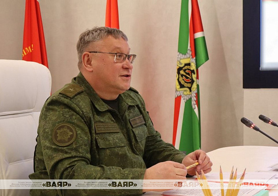Разбор совместной штабной тренировки Вооружённых Сил